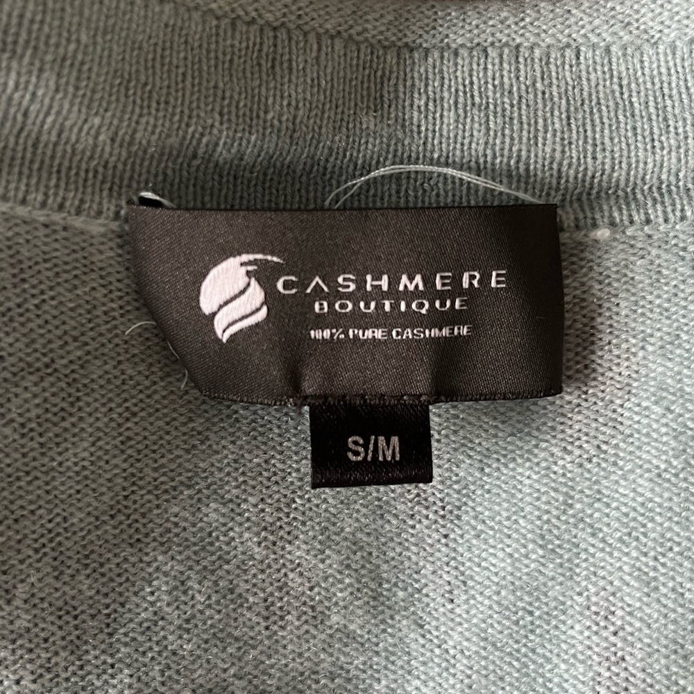 Cashmere Boutique 100% cashmere longline cardigan self tie sweater size … - Picture 11 of 12